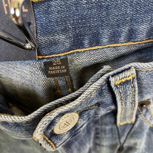 Frye Sienna Cropped Skinny Jeans Kinsey Wash - Picture 12 of 12